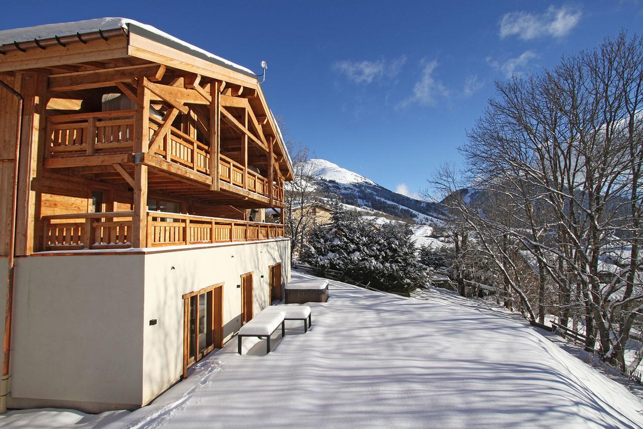 Odalys Chalet Nuance De Blanc Villa Alpe d'Huez Exterior foto